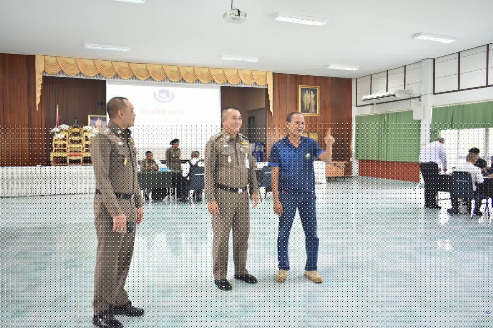 ดำเนินการรับรายงานตัวนักเรียนนายสิบตำรวจประจำปีงบประมาณ พ.ศ.๒๕๖๘ พร้อม ทำสัญญารับทุนและสัญญาค้ำประกัน