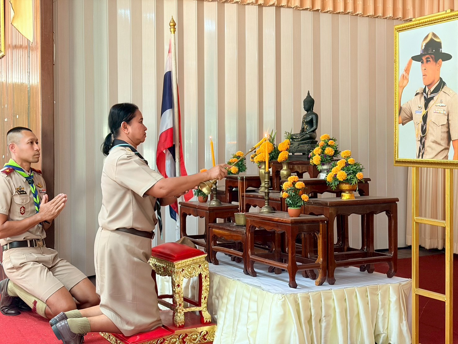 กิจกรรมลูกเสือ-เนตรนารี โรงเรียนเจริญมิตร